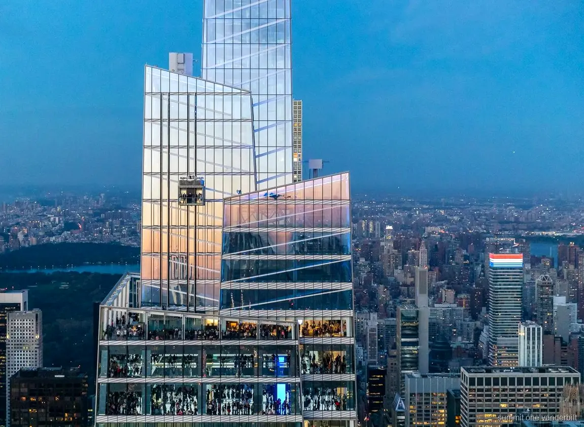 Skyline de Midtown Manhattan depuis l'observatoire SUMMIT One Vanderbilt