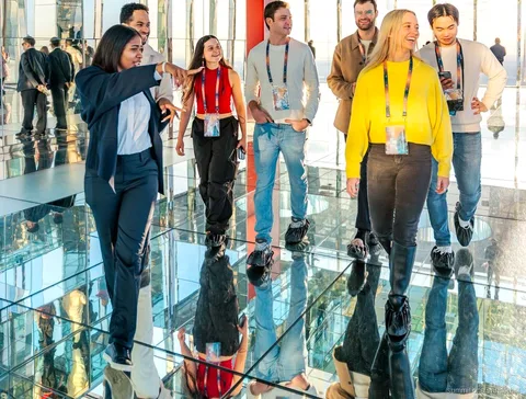 Skip-the-line SUMMIT One Vanderbilt guided tour with mirror installations
